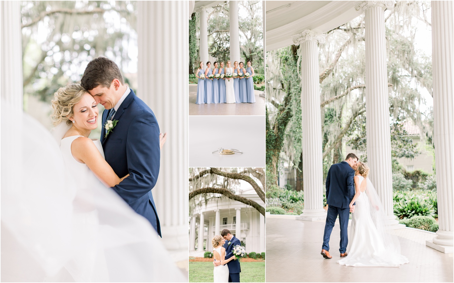 A southern wedding at the crescent in valdosta, georgia.